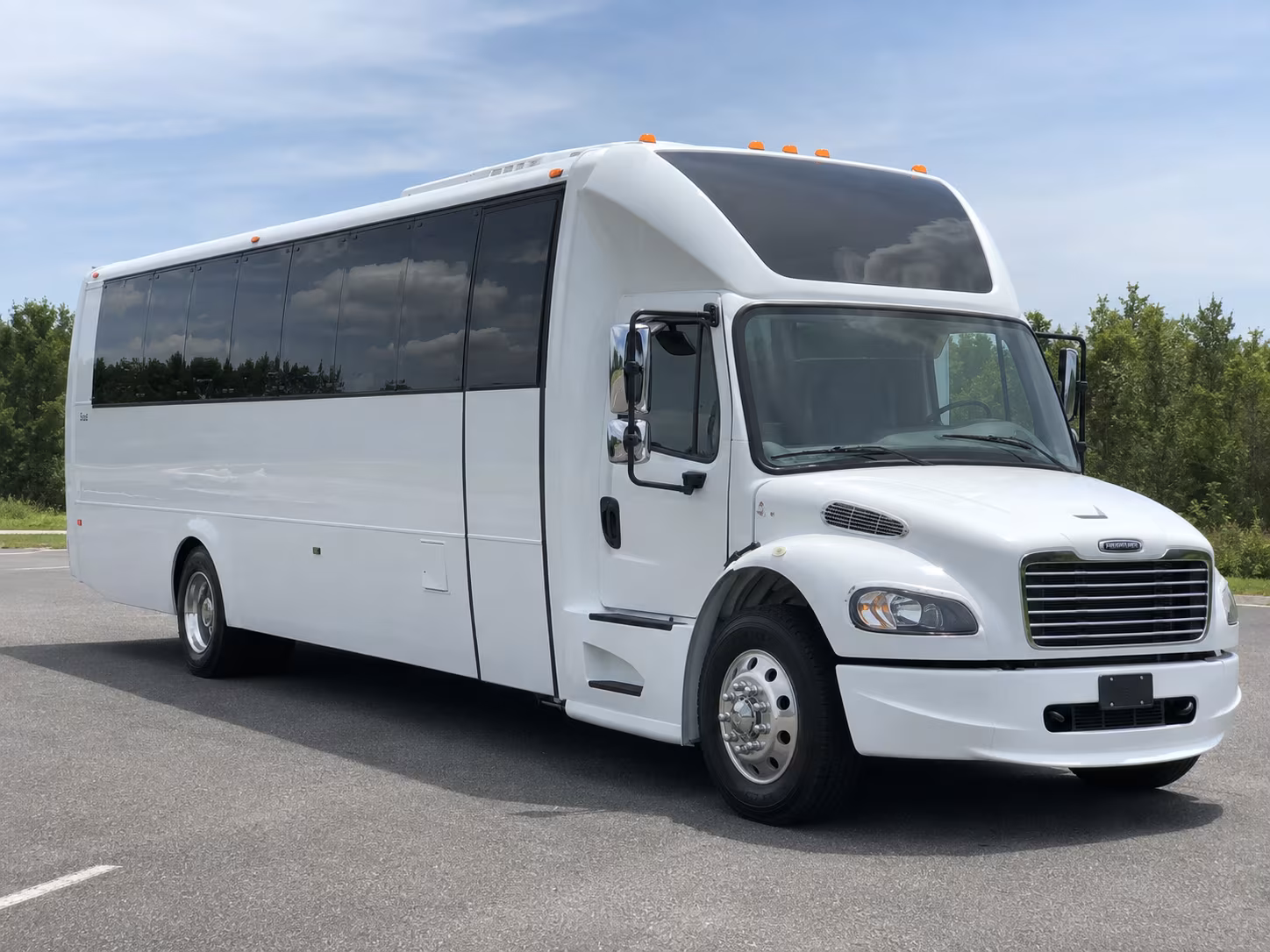 Charlotte Concert & Music Festival Transportation party bus exterior
