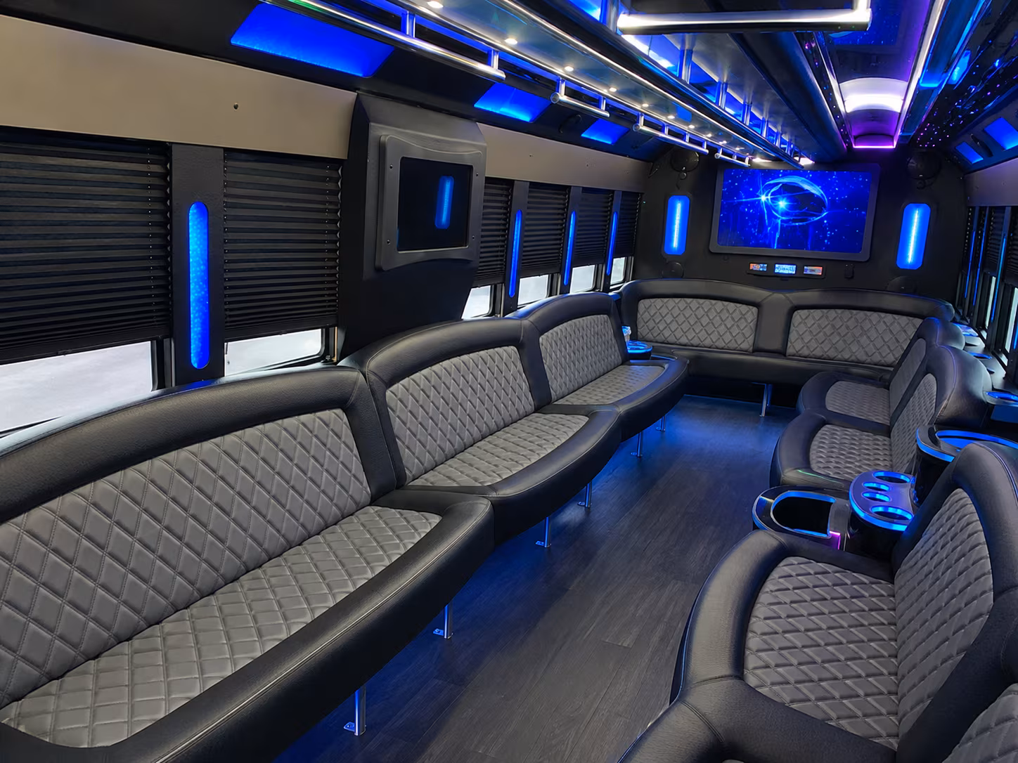 Charlotte Concert & Music Festival Transportation onboard seating