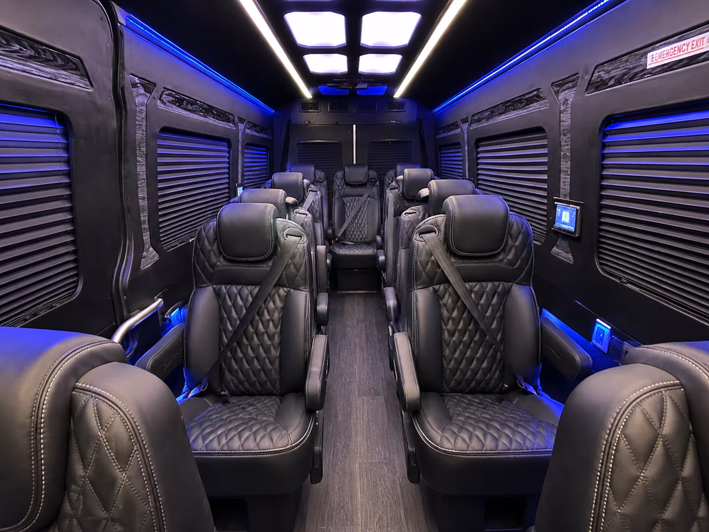 Charlotte Corporate Transportation party bus exterior
