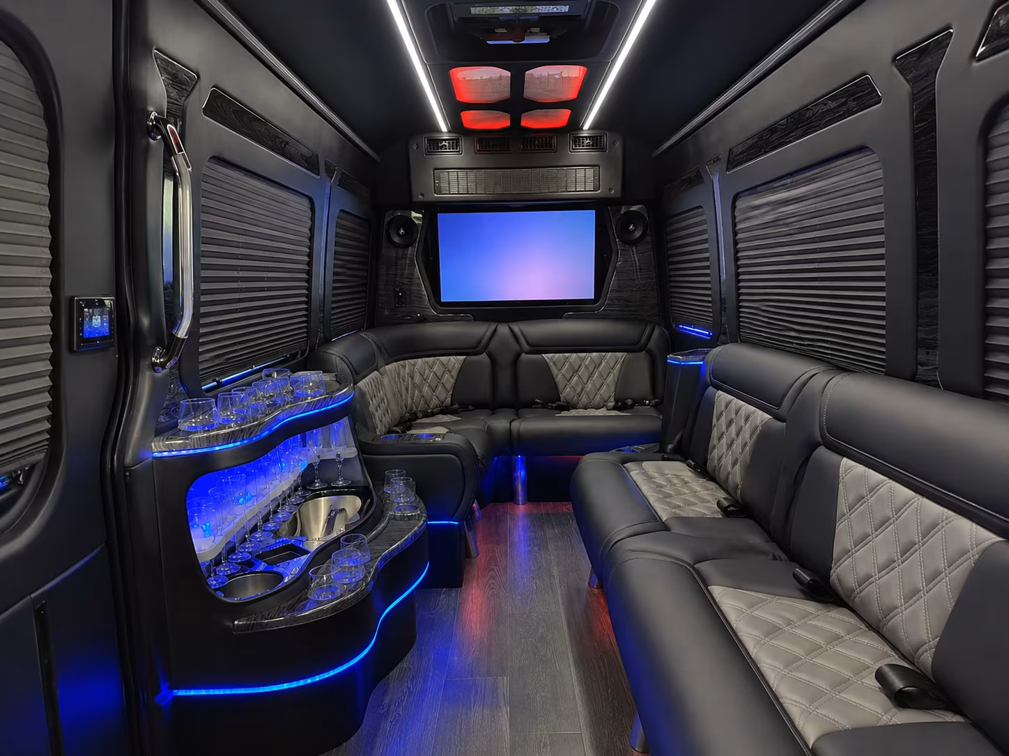 Charlotte Corporate Transportation onboard seating
