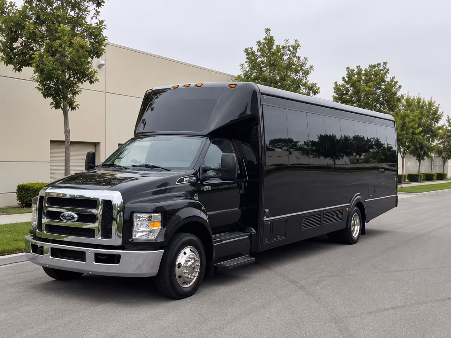 Charlotte Wedding Transportation onboard seating