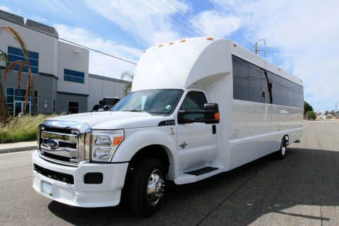Charlotte 25 Passenger Limo bus
