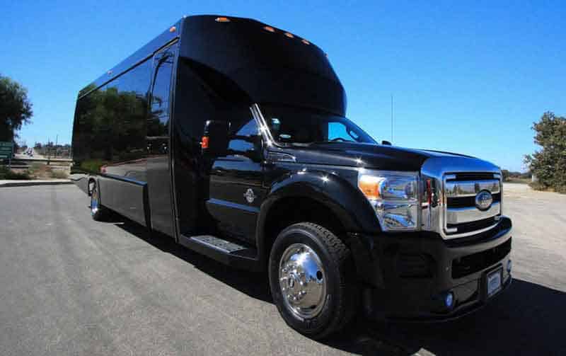 Cary 30 Passenger Party Bus Black