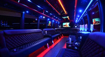 40 passenger party bus rental Charlotte