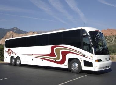 Charlotte 50 Passenger Charter Bus
